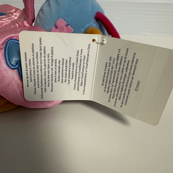 Walt Disney Easter 2000 WINNIE THE POOH AS BUTTERFLY Bean Bag STUFFED ANIMAL NEW - Picture 10 of 16